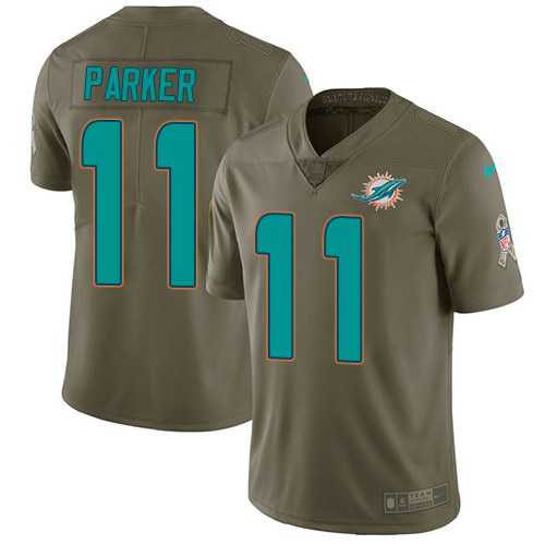 Nike Dolphins 11 DeVante Parker Olive Salute To Service Limited Jersey Dzhi,We sell and wholesale Nike Dolphins 11 DeVante Parker Olive Salute To Service Limited Jersey Dzhi on line form chian!
